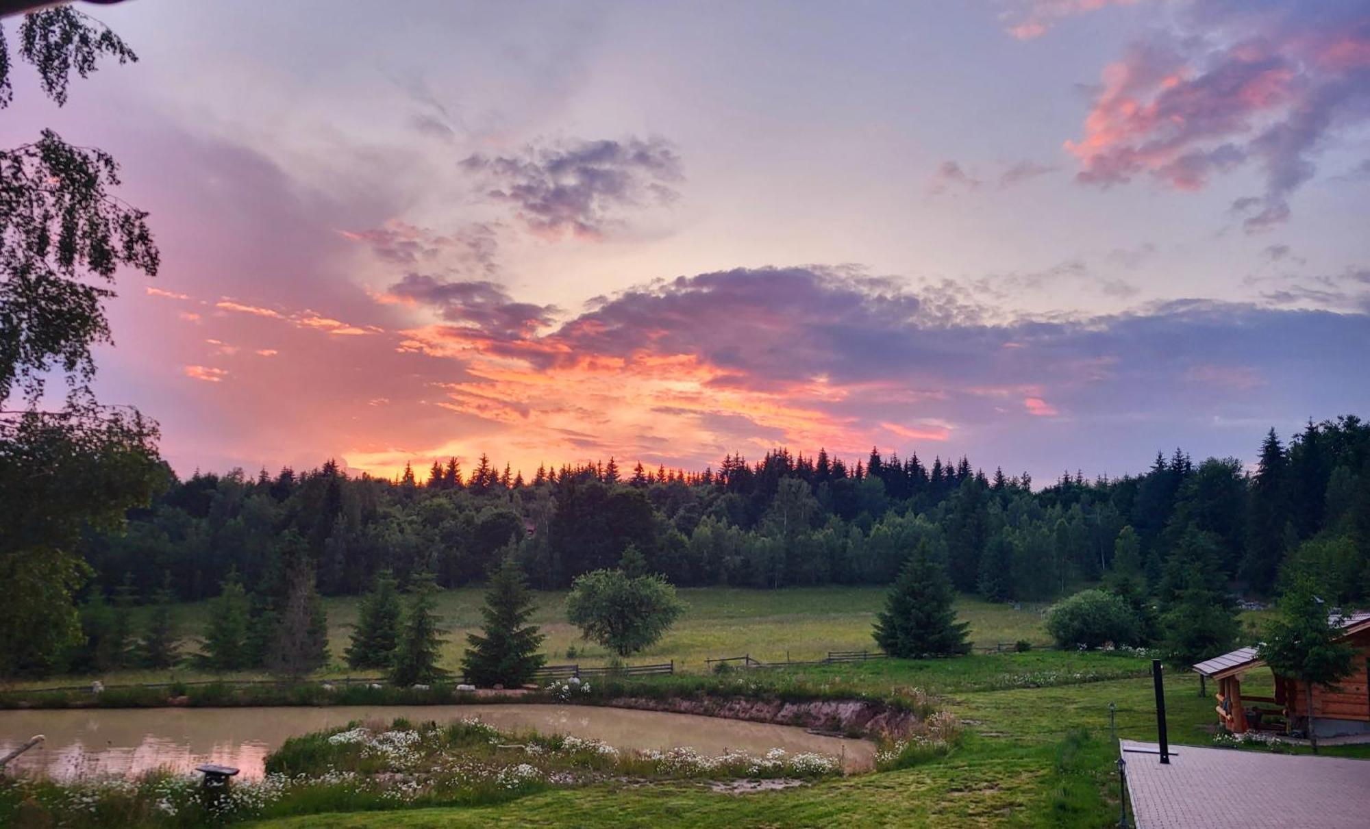 Harghita Log Houses Izvoare  Dış mekan fotoğraf